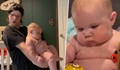 10-килограмово бебе на 4 месеца стана хит в TikTok