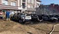 Пожарът изпепели над 20 автомобила в Свети Влас
