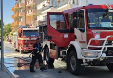 Огнеборците бързо потушиха пламъците няма пострадалиЗапалени соларни панели предизвикаха сериозен