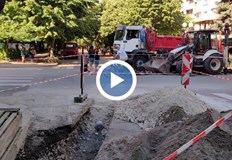 Нови шахти и правилни наклони осигуряват ефективно отводняванеВ Русе започна