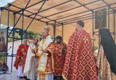 Вярващи от България и Румъния почетоха светицата в Каран Върбовка