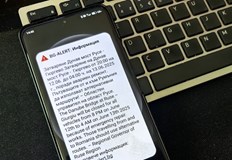 Системата за спешни предупреждения работи на пълен капацитет В рамките