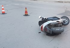 46 годишният мъж загуби контрол върху превозното средство на улица Ген