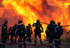 Полицията разследва серията от пожари в района на СкалохориОгнеборци работиха