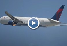 Самолетът се върна аварийно в Лос Анджелис заради пожар в