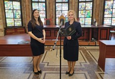 Назначението ѝ е утвърдено от Висшия съдебен съвет след успешно