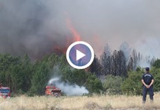 Вятърът променил посоката си и блокирал спасителен екип в района