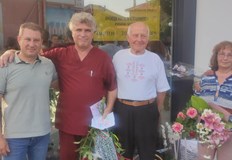 Д р Сергей Димитров беше изпратен в заслужена почивка от благодарни