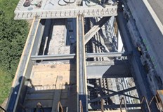 Над 90 стоманобетонни панела са монтирани при ремонта на съоръжениетоОсновният