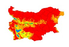 Горещините и липсата на валежи увеличават вероятността за пожариНационалният институт