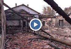 Огънят унищожи покрива на училище и ферма заради техническите проблеми