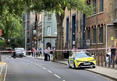 Нападателят е откаран в болница с опасност за животаДвама мъже