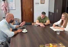 Златомира Стефанова и Борислав Рачев проведоха среща с Дан БалинтЗаместник кметовете