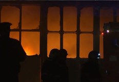 Производствен беше обхванат от пожар през нощтаДежурните екипи на РДПБЗН