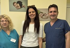 Благодарност след спасена рядка бременност във Варна донесе модерна техника