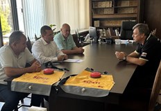 Пенчо Милков прие оборудване на стойност 2300 лева за справяне