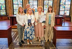 Историческото посещение на Галина Захарова включва обиколка на модернизираните съдебни