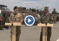 Джузепе Каво Драгоне посети учебния полигон Ново село и благодари