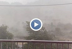 Бурята се развила за по малко от 10 минути като е