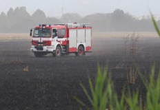 Най голям пожар в местността Чуката между Кацелово и Острица продължи