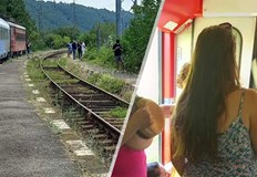 Композицията застана при гара Сестримо заради липса на електрозахранване климатиците