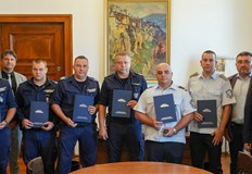 Комисията по вътрешна сигурност към НС отличи героите от Пето