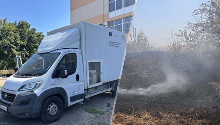 РИОСВ - Русе започна извънреден мониторинг на качеството на въздуха след пожар в близост до село Николово