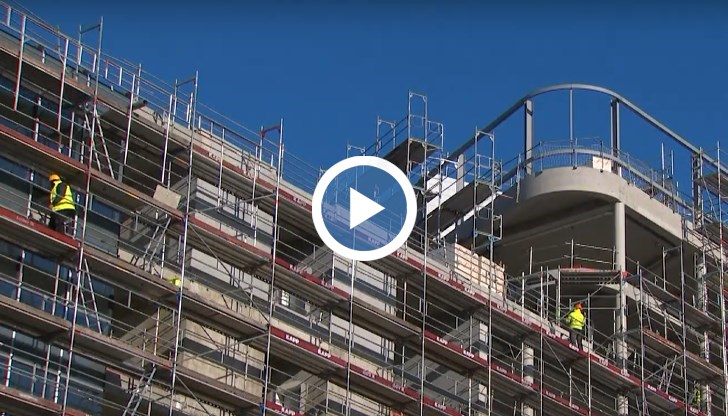 Констатирани са основни нарушения на безопасността в строителството