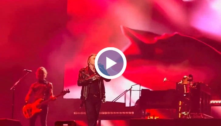 България е една от спирките в световното турне на легендарната рок група