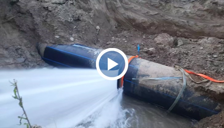 След инвестиция от 68 милиона лева, в града предстои 24-часово спиране на водоподаването заради повреда в заварка