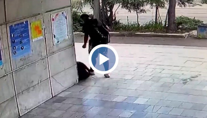 Криминално проявеният мъж е заловен благодарение на видеозапис от камера