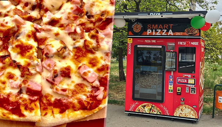 Вендинг машината в "Здравец Изток" приготвя пица за четири минути