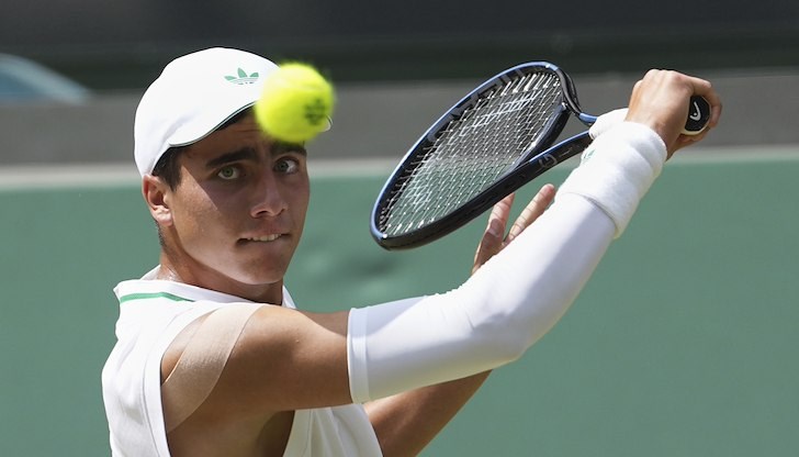 Българският талант повтори постижението на Григор Димитров от 2008 година Българският талант повтори постижението на Григор Димитров от 2008 година