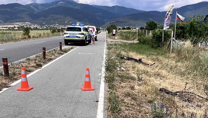 Инцидентът стана на велоалеята между Казанлък и село Енина