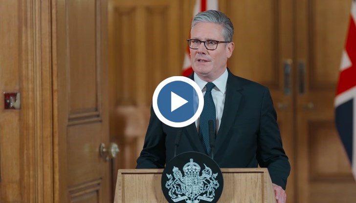 Великобритания ще признае палестинската държава, освен ако Израел не спре войната в Газа