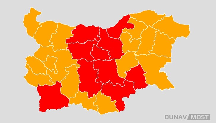 България се готви за пикови температури в неделя - до 42 градуса