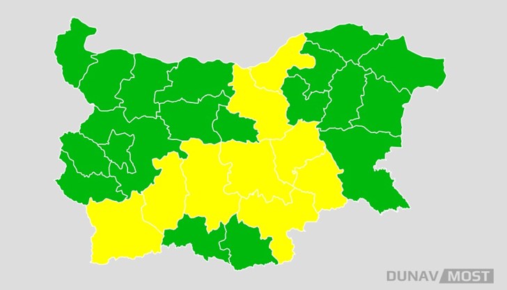 Русе е сред най-горещите райони с очаквани максимални стойности до 36 градуса Русе е сред най-горещите райони с очаквани максимални стойности до 36 градуса