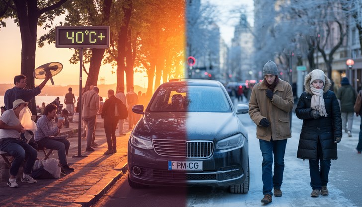 Температурите в Буенос Айрес паднаха под нулата, докато Европа се бори с рекордни горещини