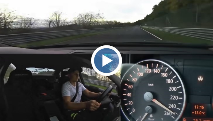 Александър Александров записа първата обиколка под 8 минути с дизелов автомобил в историята на пистата