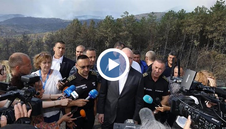 Да бъдем внимателни, над 95% от пожарите се дължат на небрежност или умисъл, призова премиерът