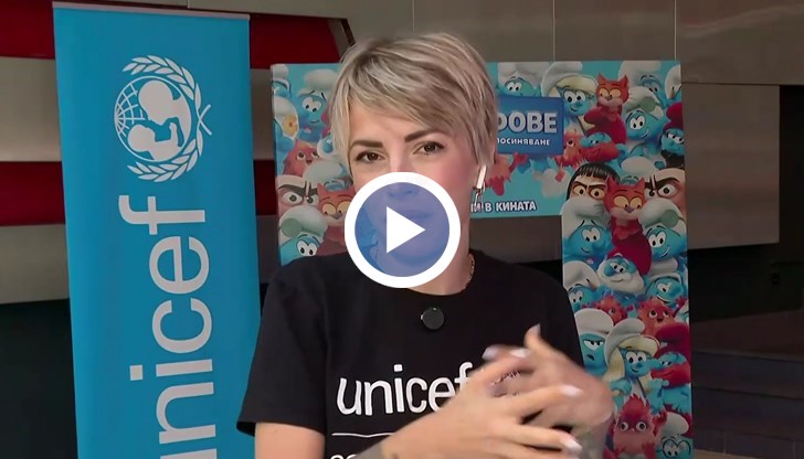 Изпълнителката се включи в глобална инициатива за децата – с подкрепата на УНИЦЕФ и Смърфовете
