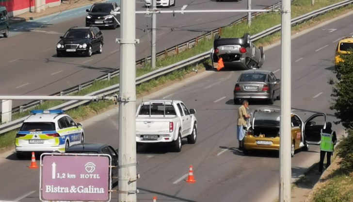 Произшествието е станало в посока центъра на града