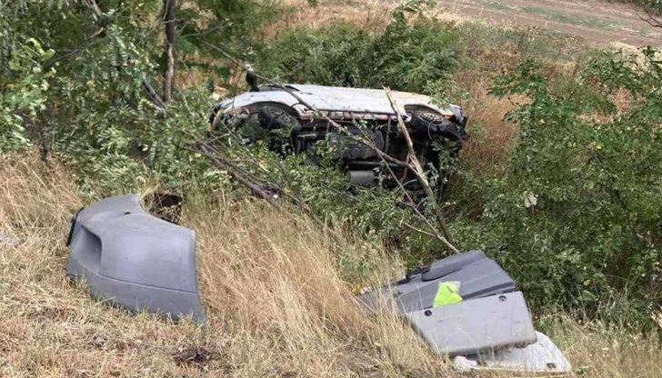 Шофьорът на автомобила с русенска регистрация остана невредим при инцидента