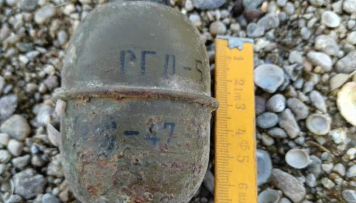 Ръчна граната РГД 5 без взривател е била открита на