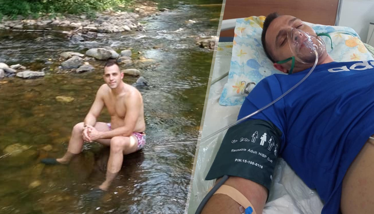 Мъж се спаси на косъм от смърт след ужилване от