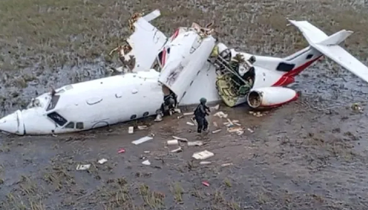 Властите подозират, че машината е превозвала 400 килограма кокаин от