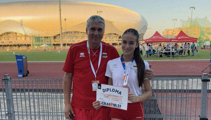 ​Състезателката на СЛАК Дунав - Русе завоюва медал в бягането