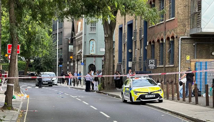 Нападателят е откаран в болница с опасност за животаДвама мъже