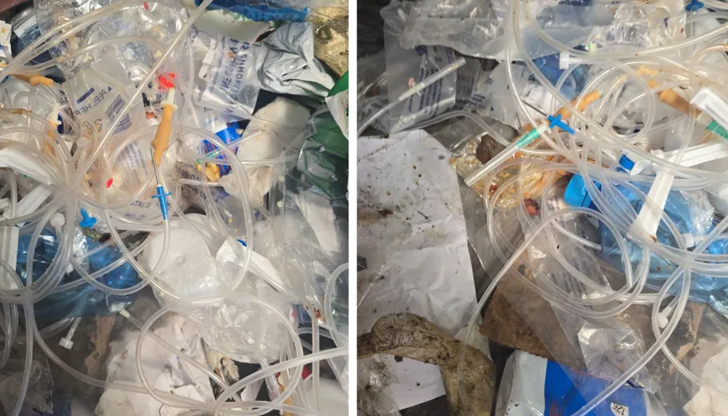 Проверяват маршрута на камионите, за да установят кой е изхвърлил