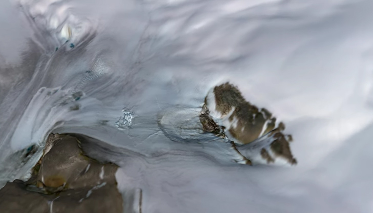 Учени разкриха как 90 милиона кубични метра вода са пробили